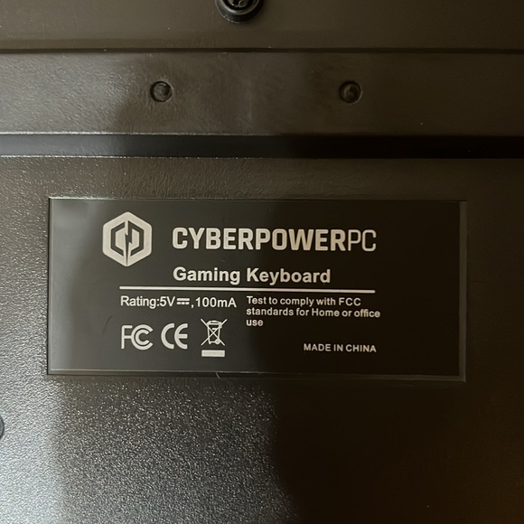 CYBERPOWERPC Gaming Keyb - Picture 7 of 7